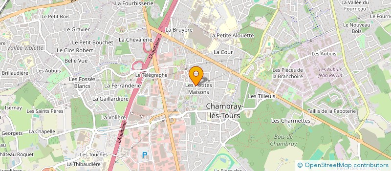 localisation de l'entreprise CM2R  CHAMBRAY-LES-TOURS