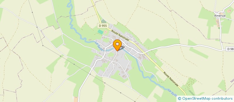 localisation de l'entreprise CM2S à NEUVILLY