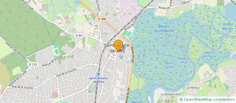 localisation de l'entreprise CM2V à NOTRE-DAME-DE-RIEZ