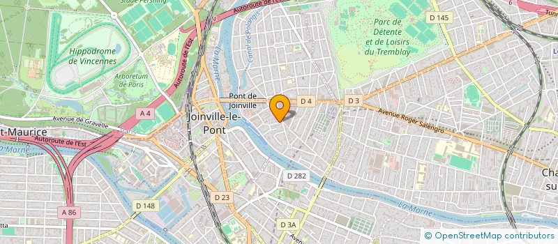 localisation de l'entreprise CM3 à JOINVILLE-LE-PONT