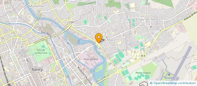 localisation de l'entreprise CM3  SAINT-MAX