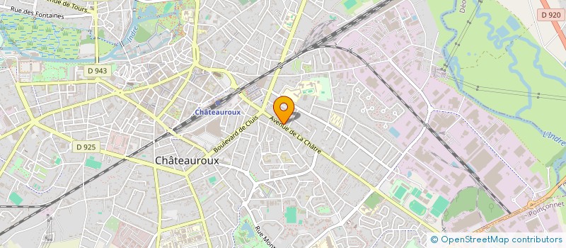 localisation de l'entreprise CM36 FINANCES à CHATEAUROUX