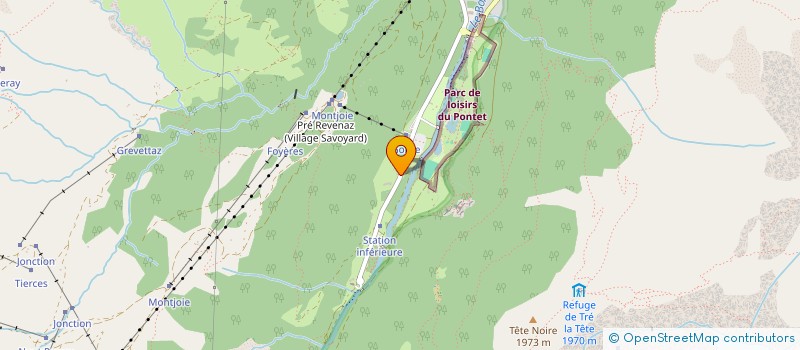 localisation de l'entreprise CM3L  LES CONTAMINES-MONTJOIE