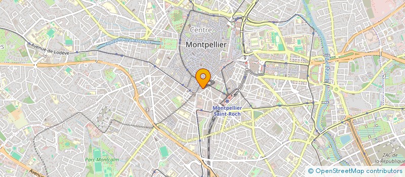 localisation de l'entreprise CM46ALIMENTATION à MONTPELLIER