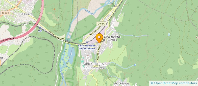 localisation de l'entreprise CM4E  SAINT-GEORGES-DE-COMMIERS