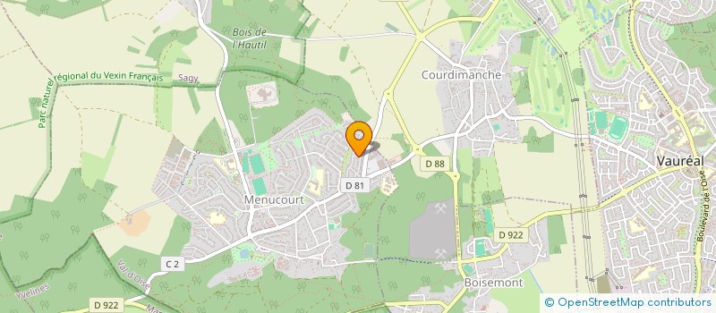 localisation de l'entreprise CM4INVEST  MENUCOURT