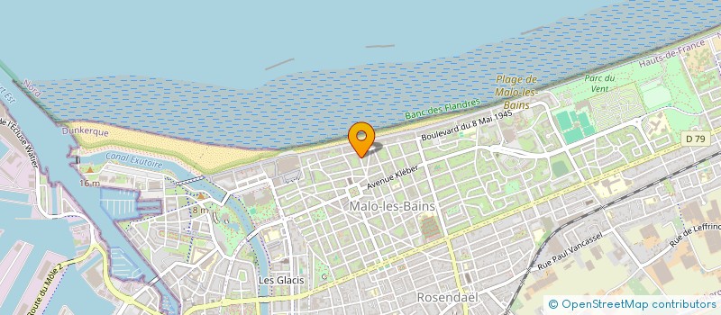 localisation de l'entreprise CM7P à DUNKERQUE