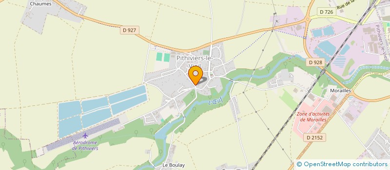 localisation de l'entreprise CMA 45300  PITHIVIERS-LE-VIEIL