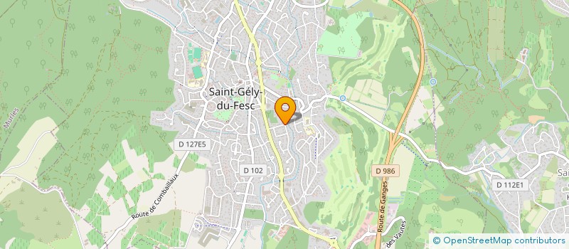 localisation de l'entreprise CMA  SAINT-GELY-DU-FESC