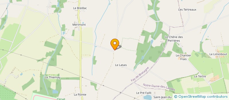 localisation de l'entreprise CMA à NOTRE-DAME-DES-LANDES