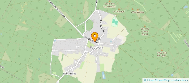 localisation de l'entreprise CMA à PAUCOURT