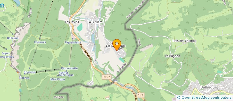 localisation de l'entreprise CMA  HOUTAUD