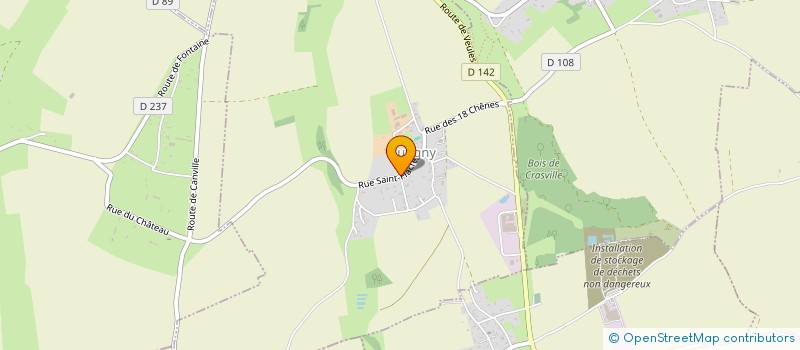 localisation de l'entreprise CMA FINANCES  SASSEVILLE