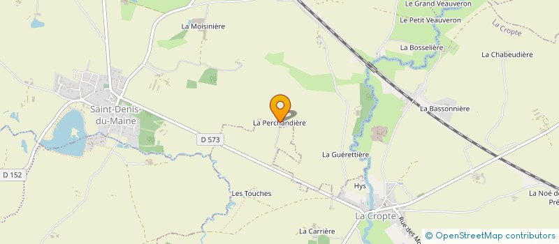 localisation de l'entreprise CMA  LAMBERT  SAINT-DENIS-DU-MAINE