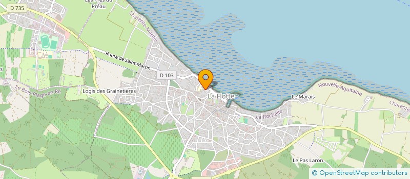 localisation de l'entreprise CMA LEMIERE  LA FLOTTE