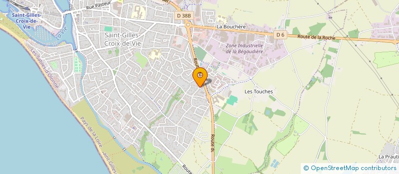 localisation de l'entreprise CMA SAP à SAINT-GILLES-CROIX-DE-VIE