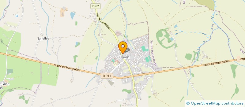 localisation de l'entreprise CMA-WALLS  FLAVIN