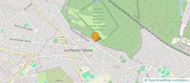 localisation de l'entreprise CMAFIRST à LE PLESSIS-TREVISE