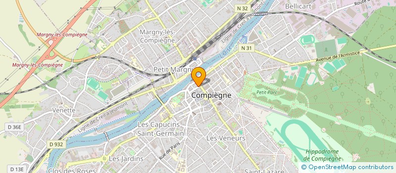 localisation de l'entreprise CMAG SERVICE  COMPIEGNE