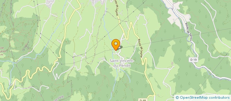 localisation de l'entreprise CMAMC  SAINT-VINCENT-DU-PENDIT