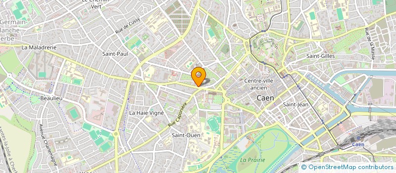 localisation de l'entreprise CMARIE à CAEN
