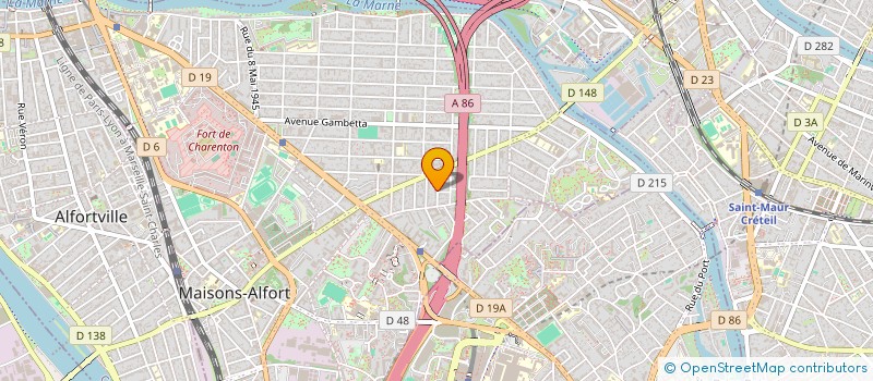 localisation de l'entreprise CMARTIN2NA  MAISONS-ALFORT