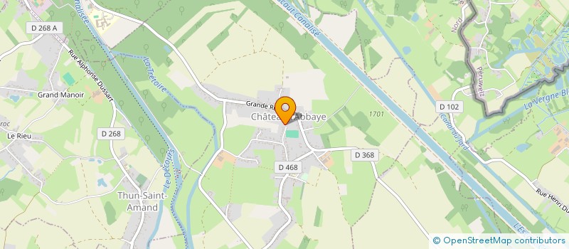 localisation de l'entreprise CMAVENIR  CHATEAU-L'ABBAYE