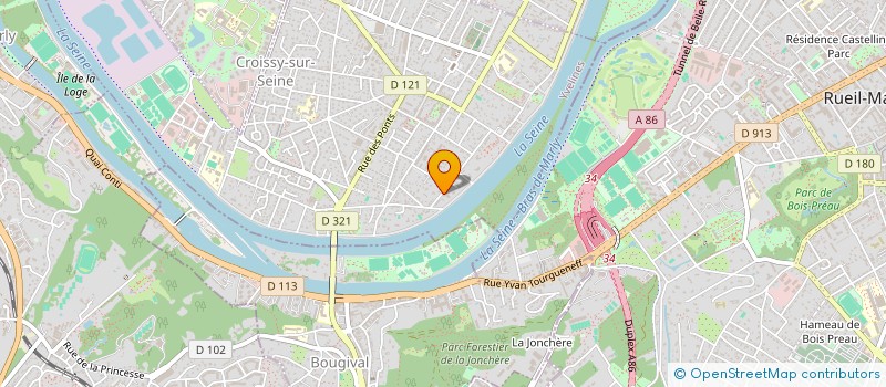 localisation de l'entreprise CMAXCONSULTING  CROISSY-SUR-SEINE