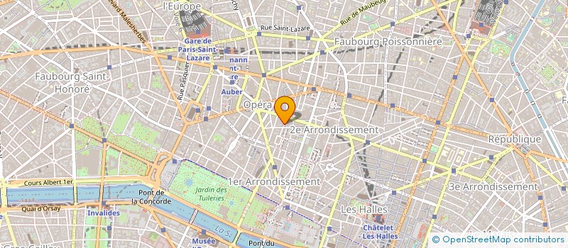 localisation de l'entreprise CMB à PARIS