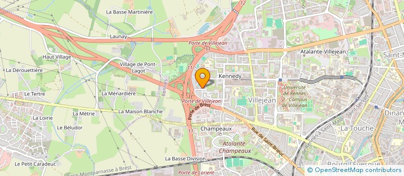 localisation de l'entreprise CMB  RENNES