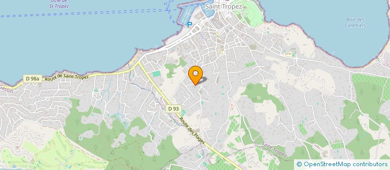localisation de l'entreprise CMB à SAINT-TROPEZ