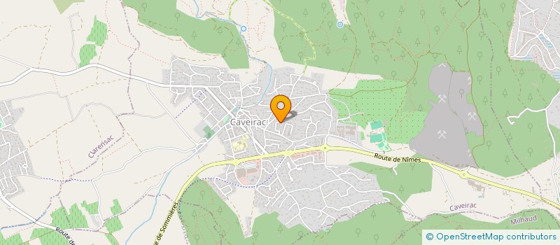 localisation de l'entreprise CMB  CAVEIRAC