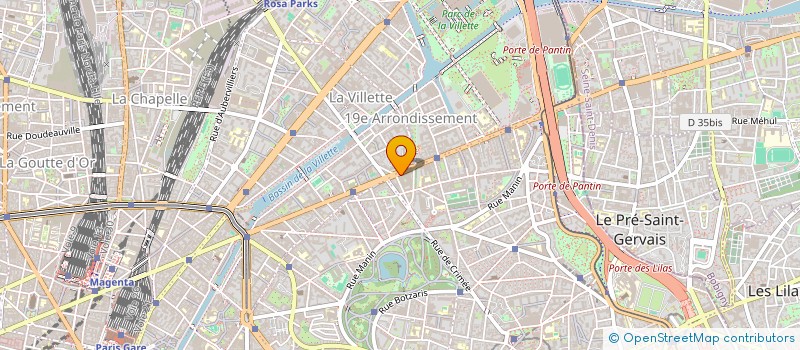 localisation de l'entreprise CMB  PARIS