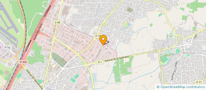 localisation de l'entreprise CMB BALAYAGE  PERPIGNAN