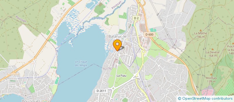 localisation de l'entreprise CMB ENERGIE à BALARUC-LE-VIEUX