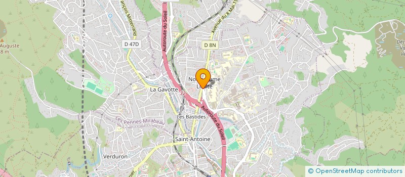localisation de l'entreprise CMB FABRETTES à MARSEILLE