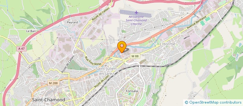 localisation de l'entreprise CMB FRANCE à L'HORME