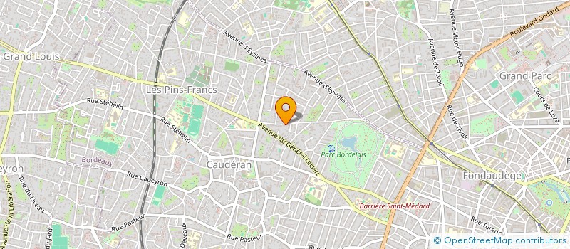 localisation de l'entreprise CMB  MUTATIONS & STRATEGIES  BORDEAUX