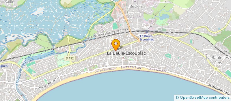 localisation de l'entreprise CMB SOLAIRE à LA BAULE-ESCOUBLAC