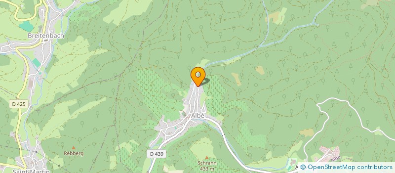 localisation de l'entreprise CMBA  ALBE