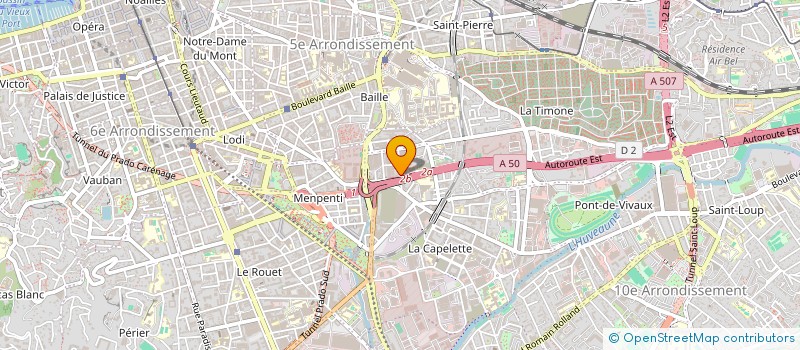 localisation de l'entreprise CMBB à MARSEILLE