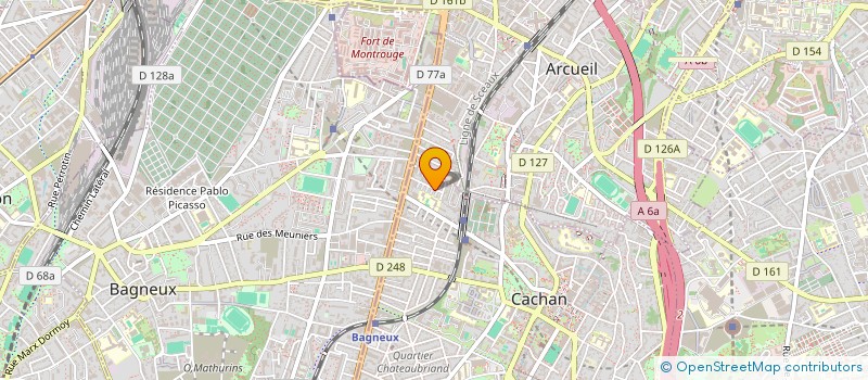 localisation de l'entreprise CMBC  CACHAN