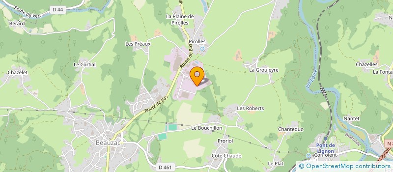 localisation de l'entreprise CMBI - CREATION DE MATERIEL POUR LE BATIMENT ET L'INDUSTRIE à BEAUZAC