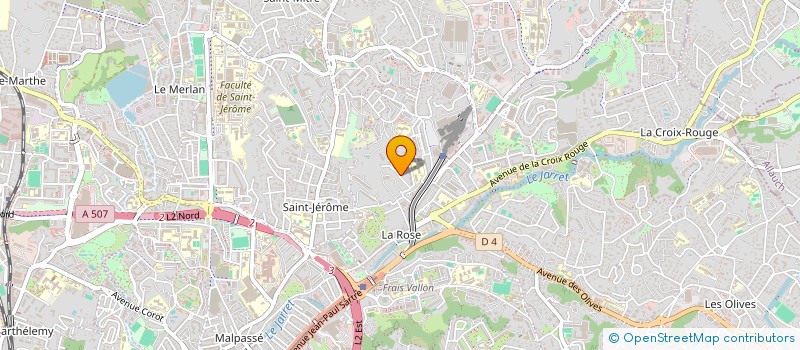 localisation de l'entreprise CMBK à MARSEILLE
