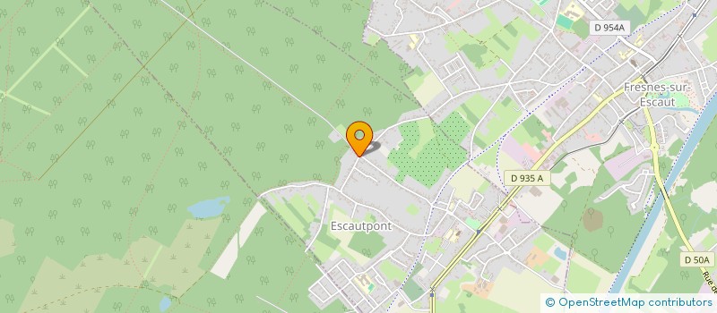 localisation de l'entreprise CMBTP  ESCAUTPONT