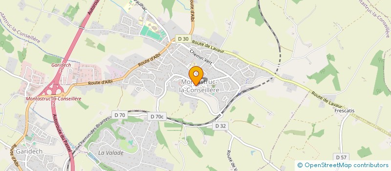 localisation de l'entreprise CMC 31 à MONTASTRUC-LA-CONSEILLERE