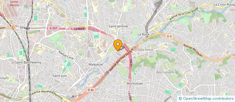 localisation de l'entreprise CMC à MARSEILLE