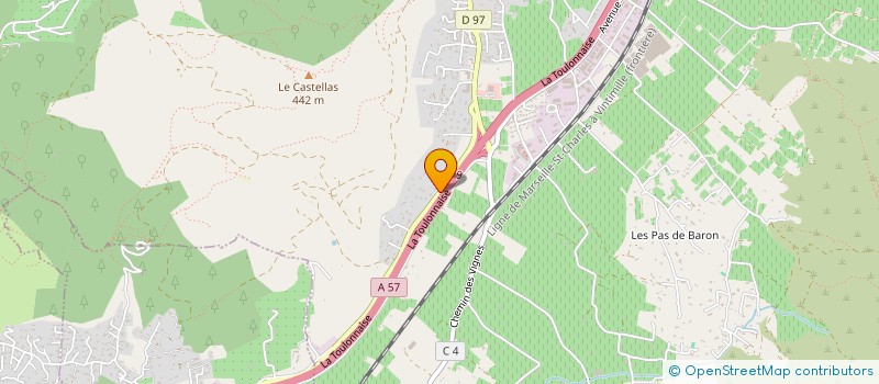 localisation de l'entreprise CMC AUTO  CUERS