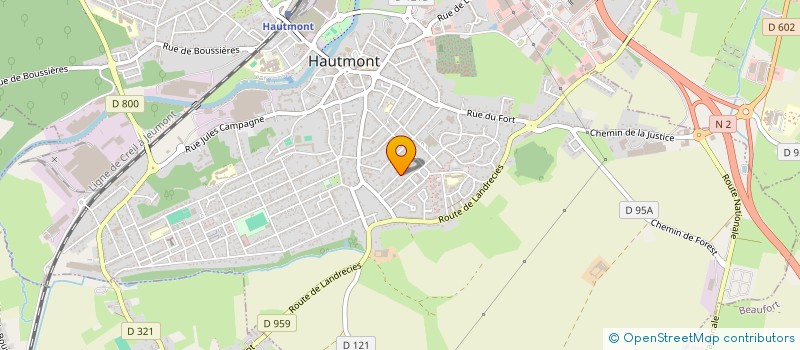 localisation de l'entreprise CMC CARRIERE A DOMICILE  HAUTMONT