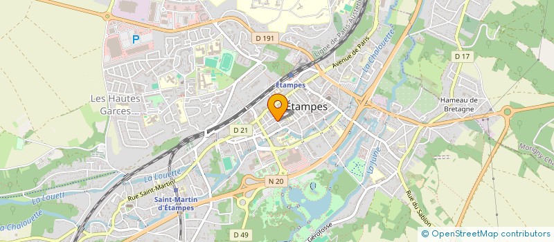 localisation de l'entreprise CMC - COACH MY CAR à ETAMPES